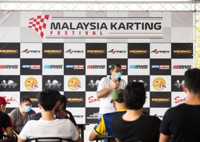 Malaysia Karting Festival official driver's briefing