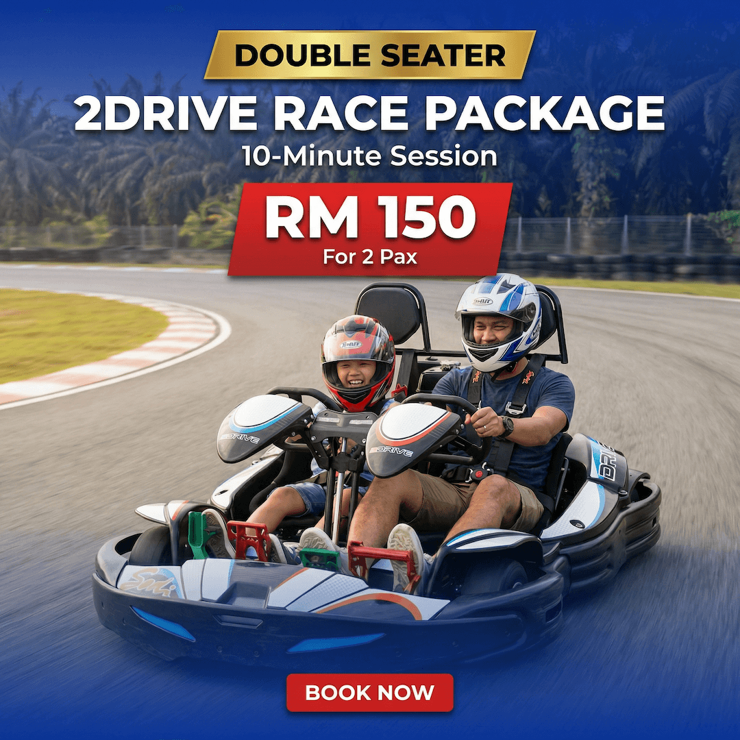 Langkawi Go Kart Package. Double Seater RM150